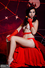 Lovely erotica girl big tits devil