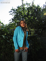 Naked girls 4 free pics in blue coatee