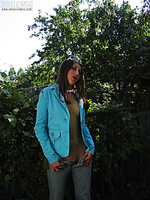 Naked girls 4 free pics in blue coatee