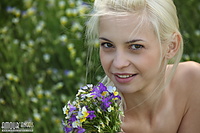 Teen babes female blonde outside
