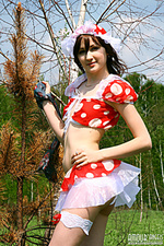 Russian women girls softcore in russian way dressup