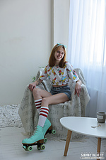 Sexy teen redhead